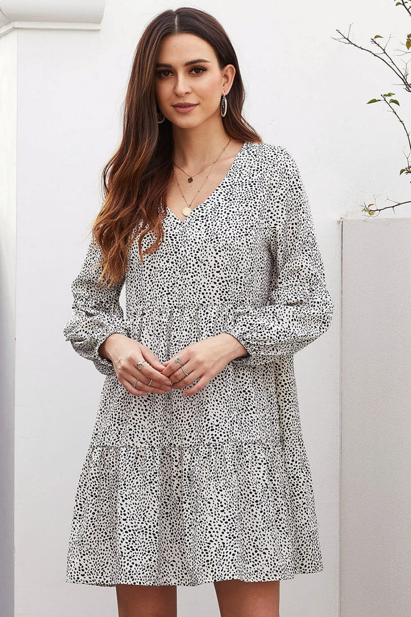 Boho Tiered Tunic Dress - Several Colors