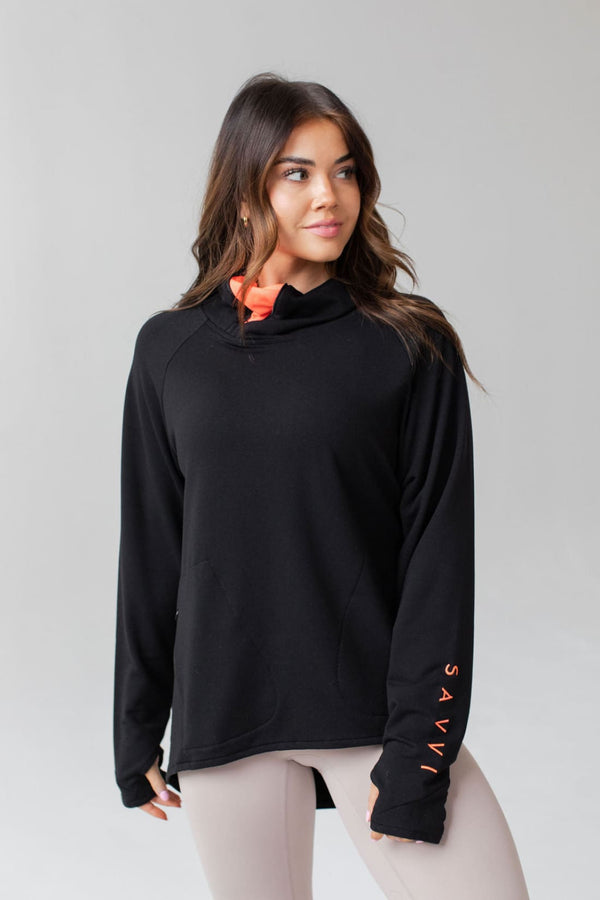 Cayce Mesh Zip Pullover | Sweatshirts & Hoodies
