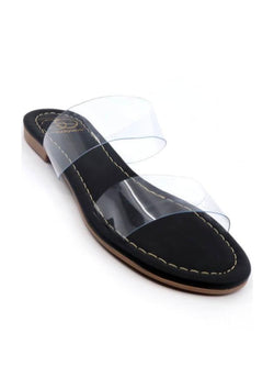 Gigi 4 Black Clear Sandals | SANDALS