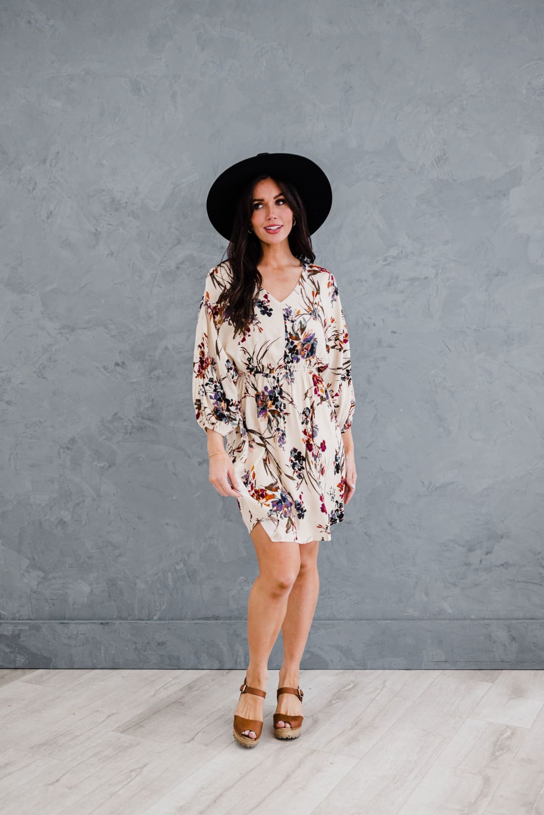 Just You Wait Floral Dress