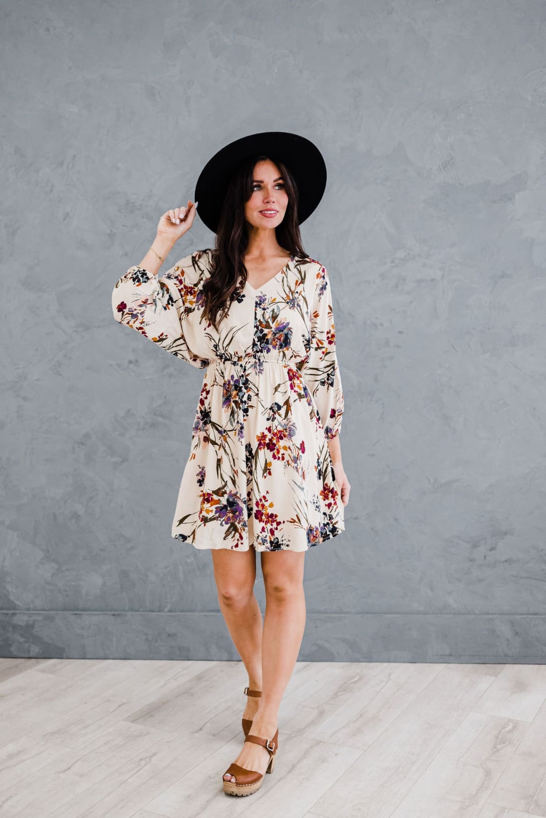 Just You Wait Floral Dress