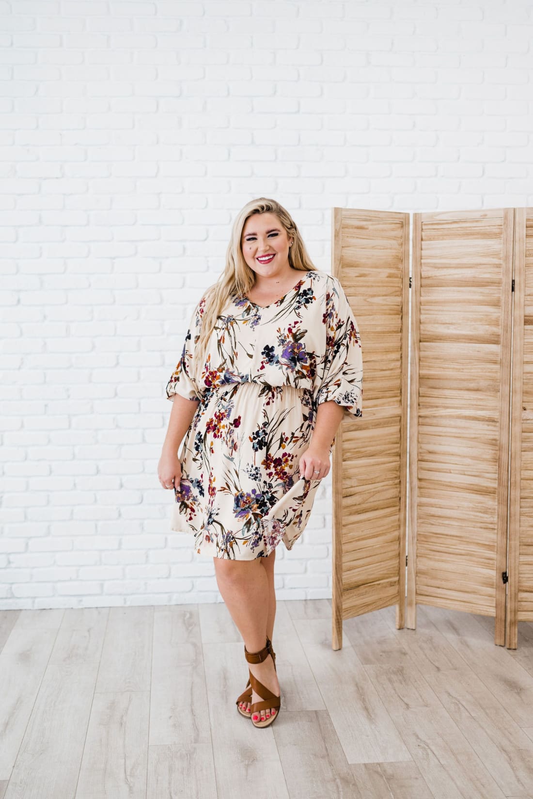 Just You Wait Floral Dress