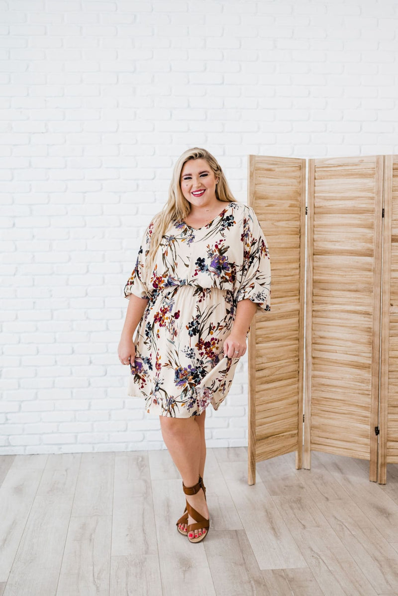 Just You Wait Floral Dress