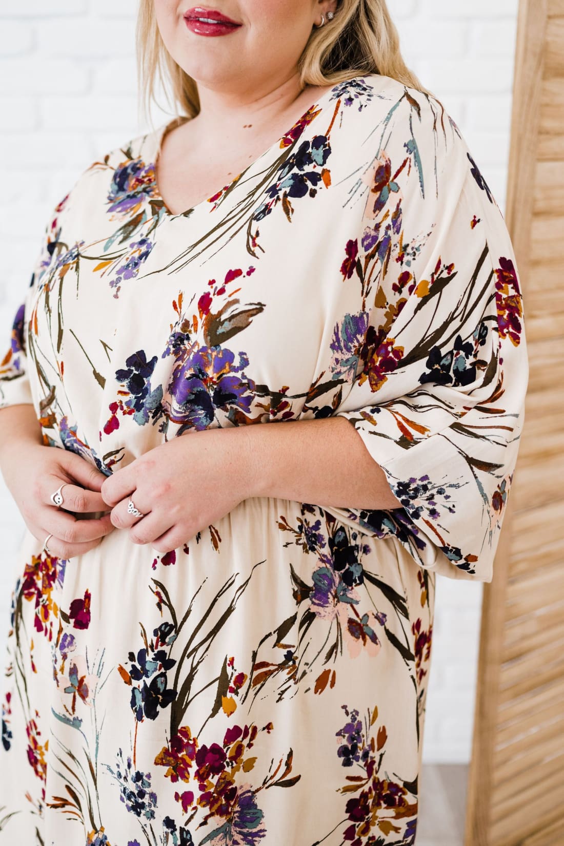 Just You Wait Floral Dress
