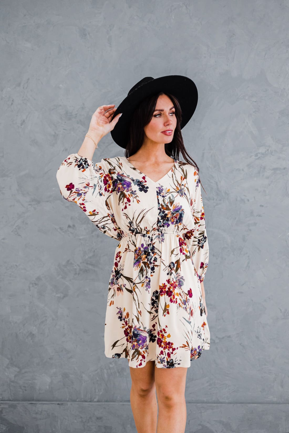 Just You Wait Floral Dress