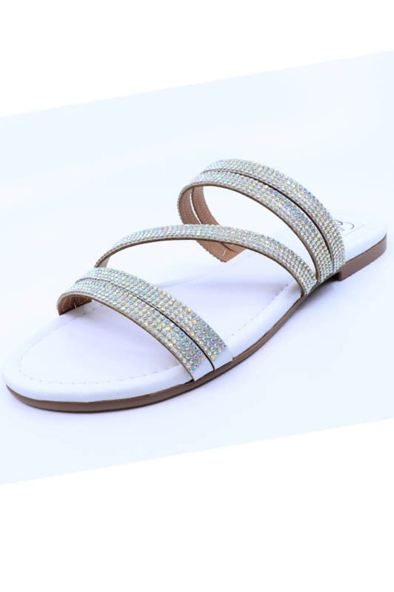 Lexi 9 White Sandals | SANDALS