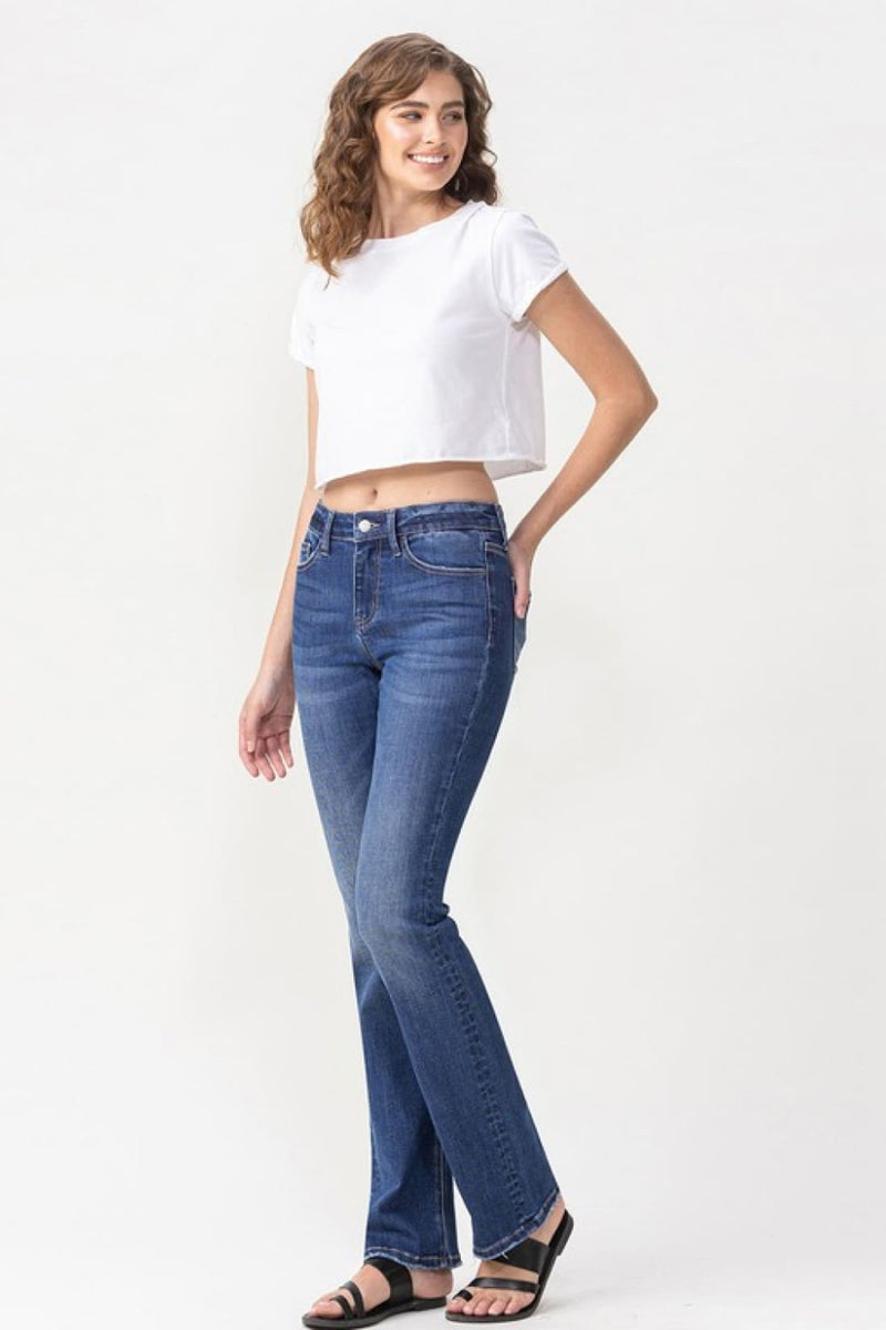 Lovervet Full Size Rebecca Midrise Bootcut Jeans | jeans