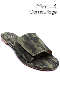 Mimi 4 Camouflage Green Sandals | SANDALS