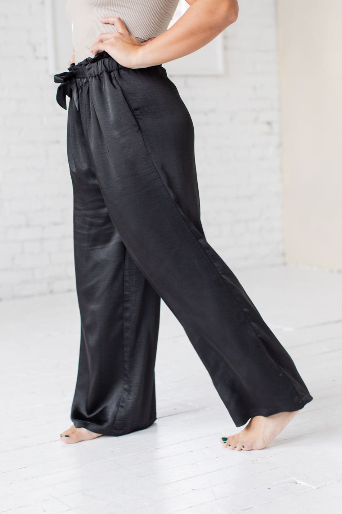 Penny Satin Pant | pants