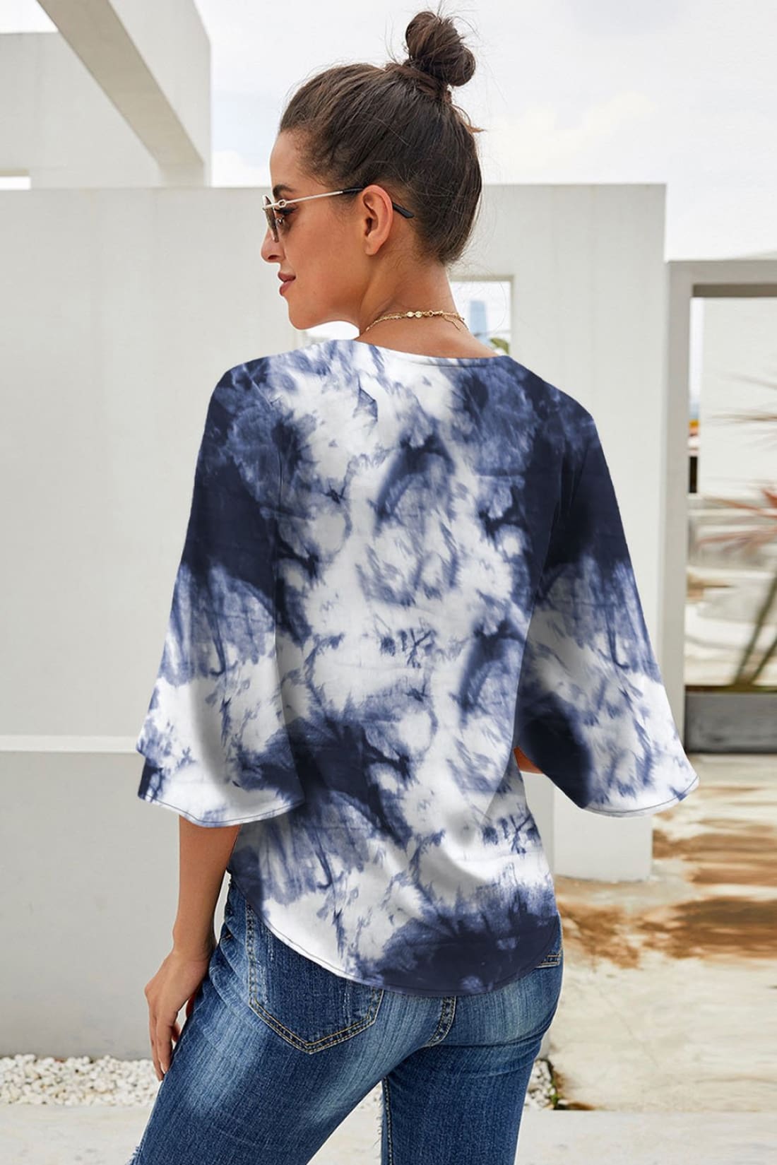 Tie-Front Kimono Top - Several Colors