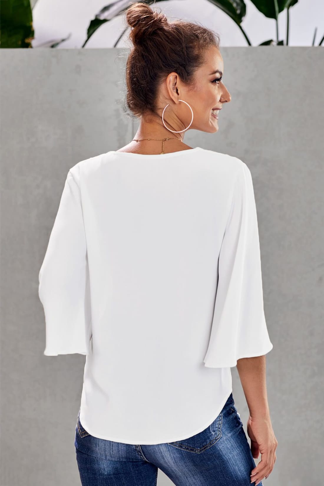 Tie-Front Kimono Top - Several Colors