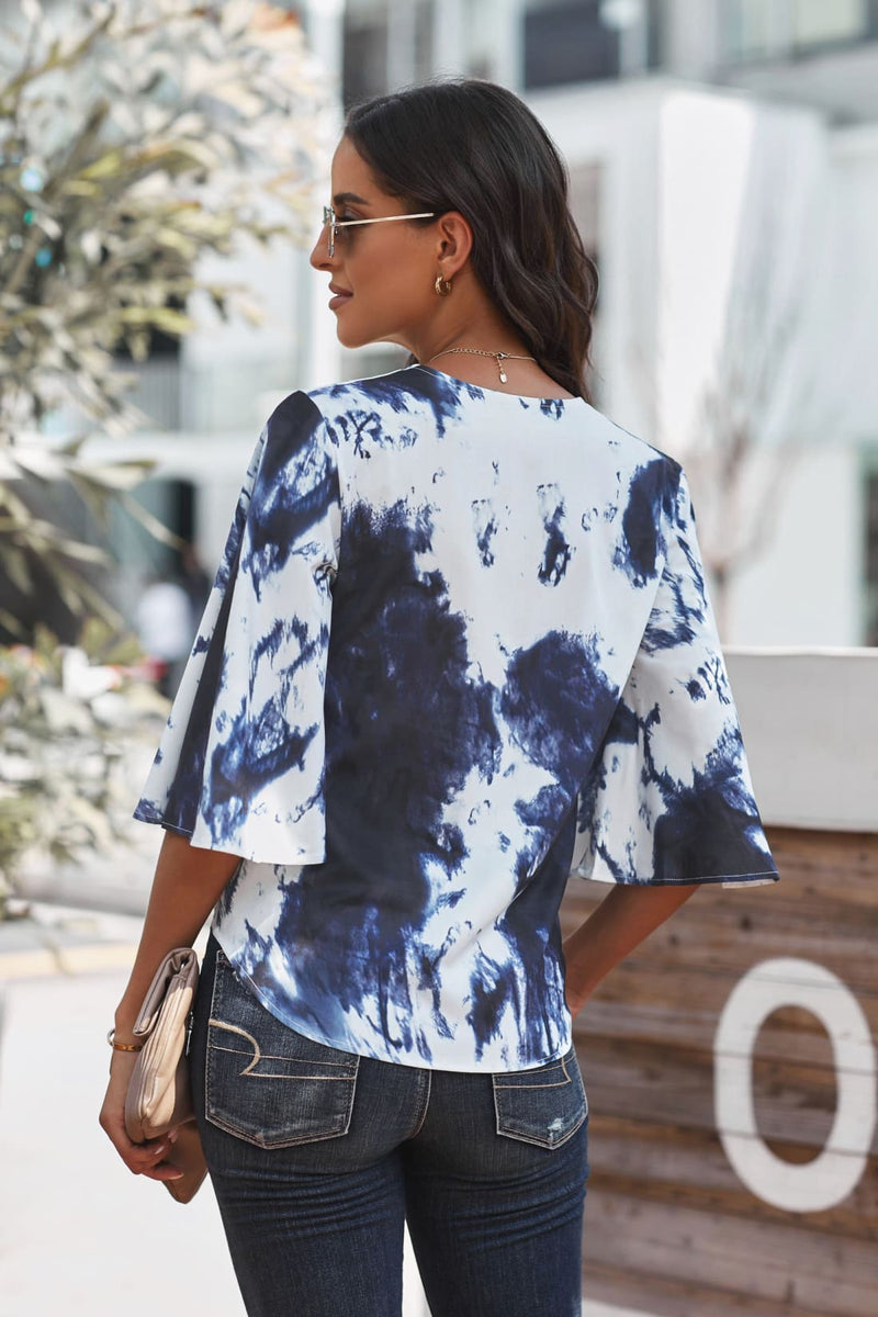 Tie-Front Kimono Top - Several Colors