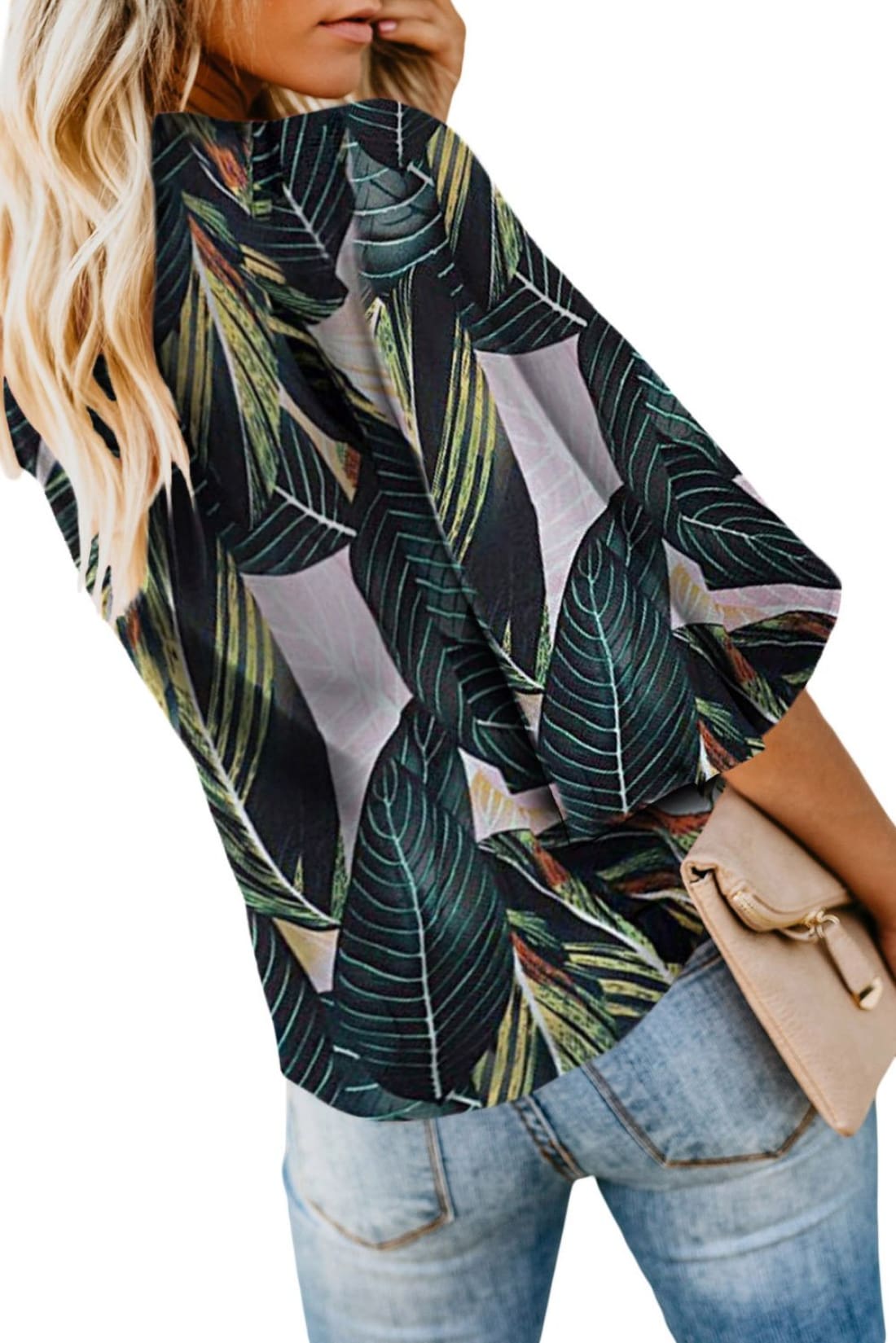 Tie-Front Kimono Top - Several Colors