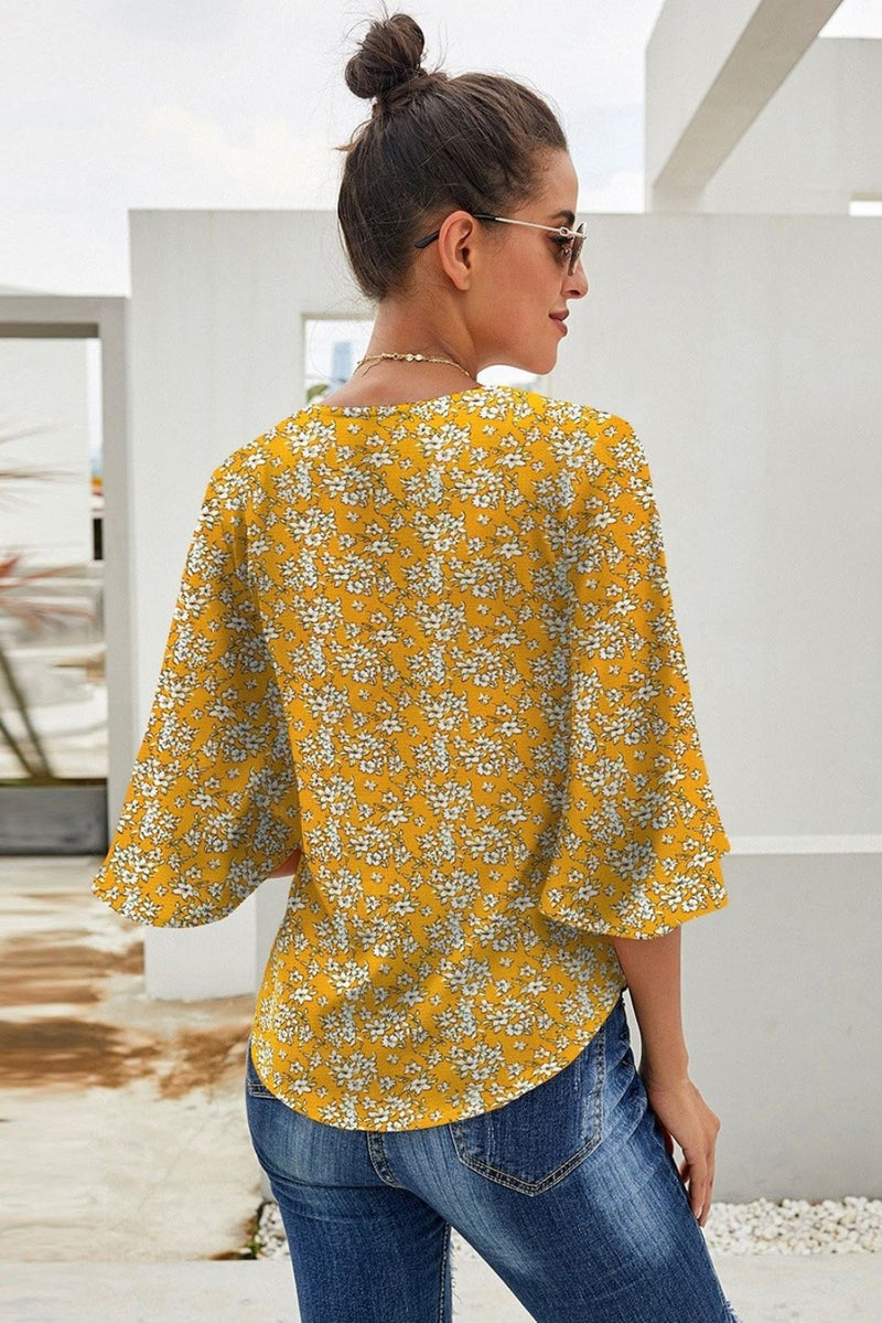 Tie-Front Kimono Top - Several Colors