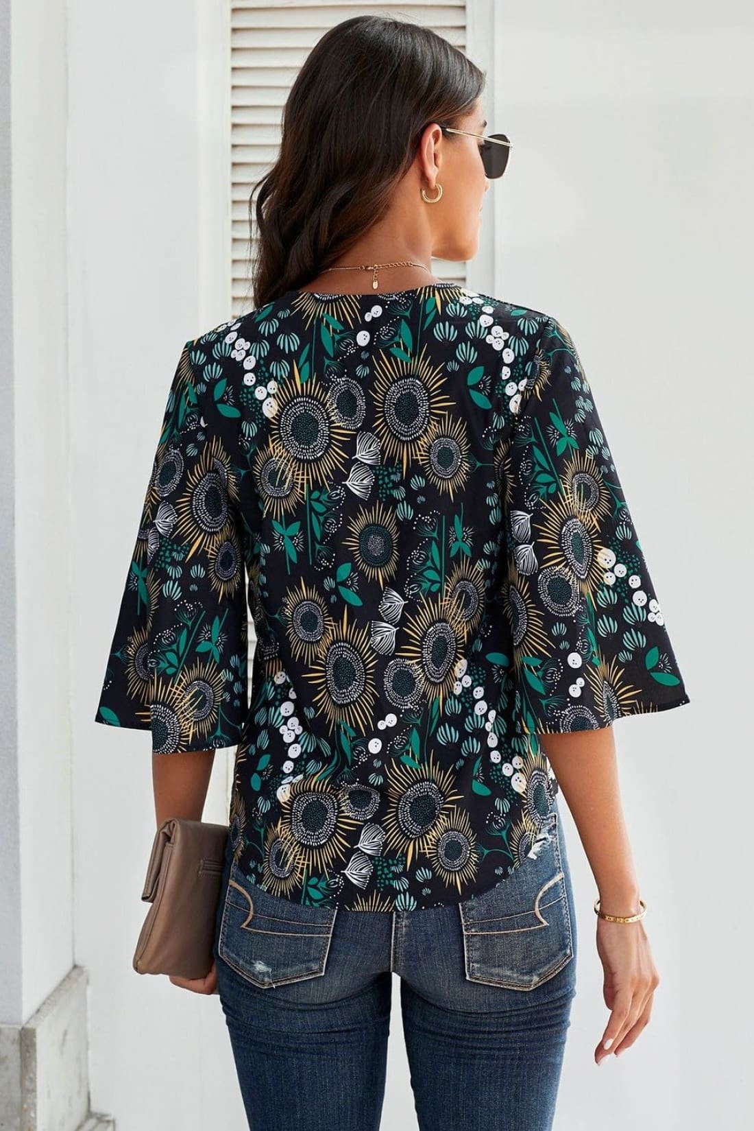 Tie-Front Kimono Top - Several Colors